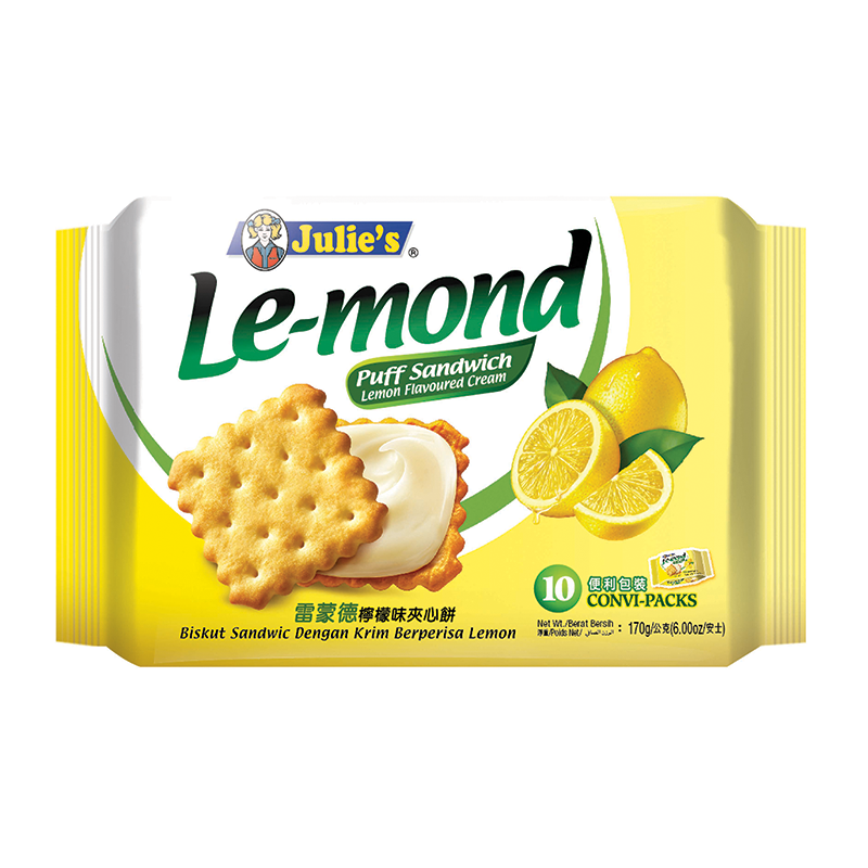 Puff Sandwich - Lemon Flavoured Cream