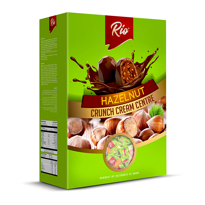 HAZELNUT - Crunch Cream Centre - Value Pack